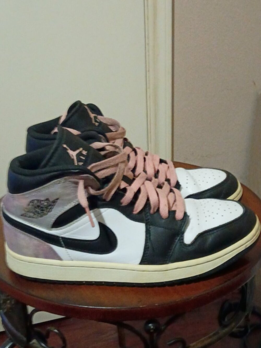 Size 8.5- Nike Air Jordan 1 Mid Sec ”Zen Master “ Men’s Leather Basketball Shoes - Picture 1 of 13